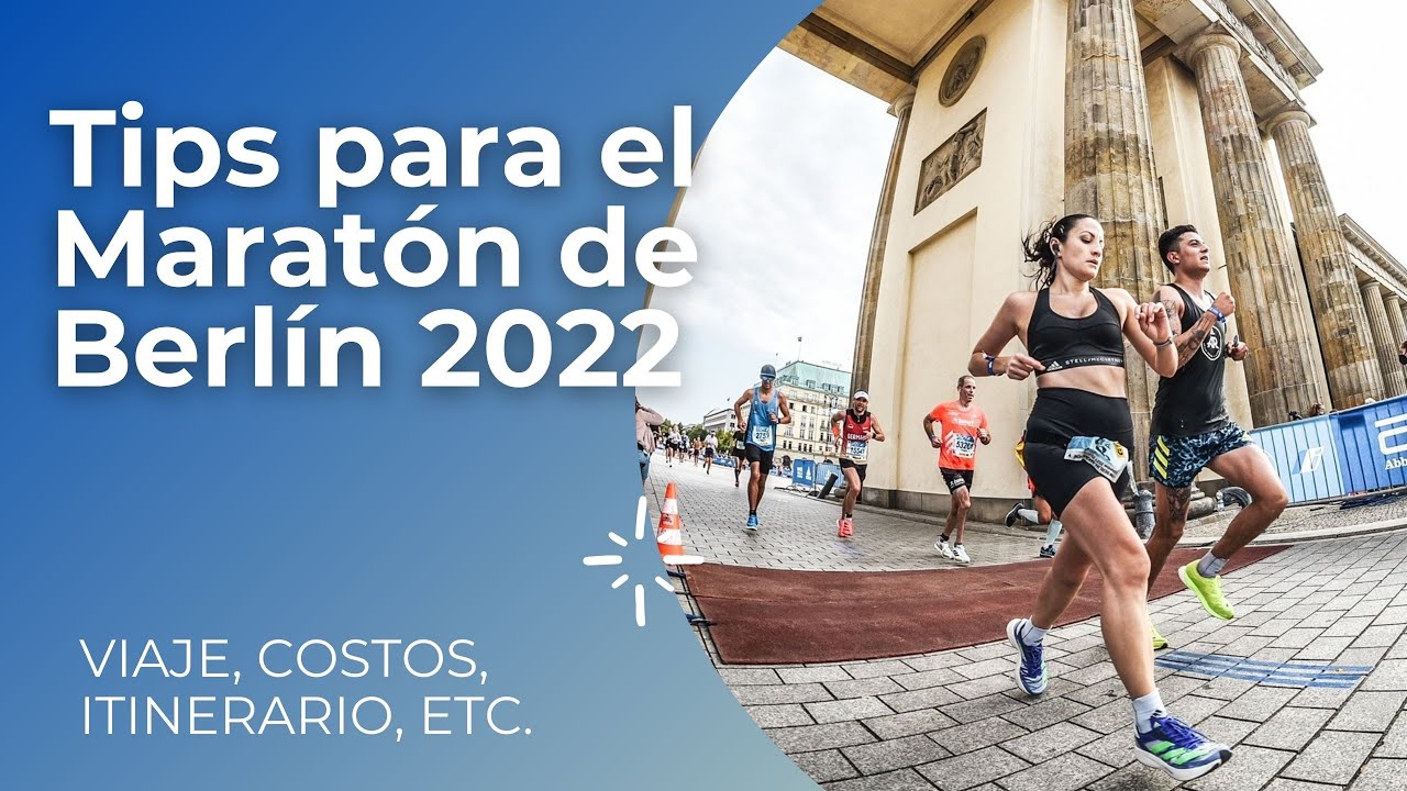 Descubre dónde ver la maratón de Berlín 2022